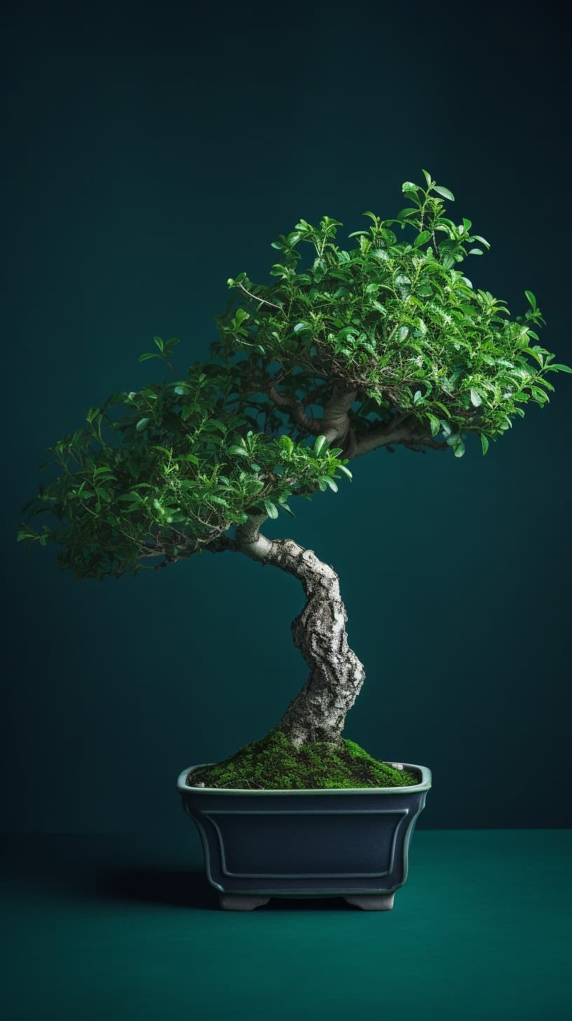 Image tiny tree three